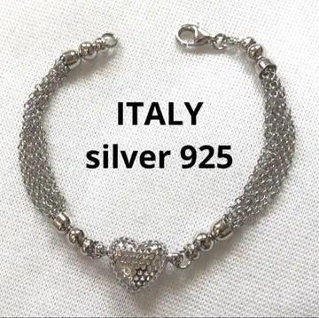 32 ITALY vintage 90s 스털링 실버 925 팔찌