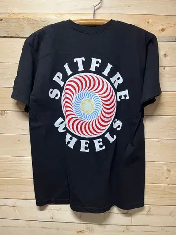 SPITFIRE WHEELS 티셔츠 블랙