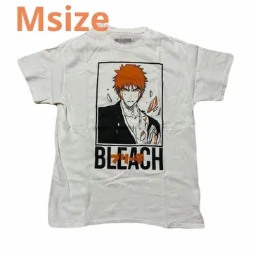 구제 의류 BLEACH 블리치 쿠로사키 이치고 T셔츠 빈티지 M 사이즈