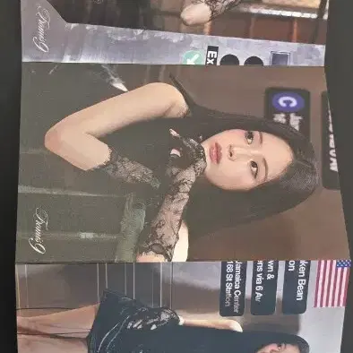 프로미스나인 테레카 아코디언 북 엽서 멤버 5인 미개봉