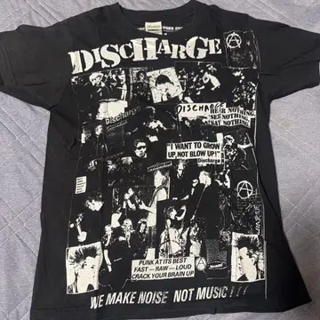 Discharge 투어 티셔츠 반팔티 FUUDOBRAIN 제작 2011년