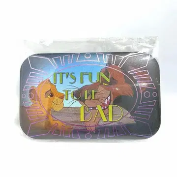 [ 미개봉 ] 라이온킹 스카 심바 디즈니 빌런 캔뱃지