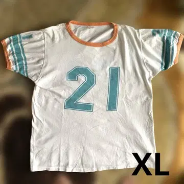 70s 넘버링 링거T셔츠 XL