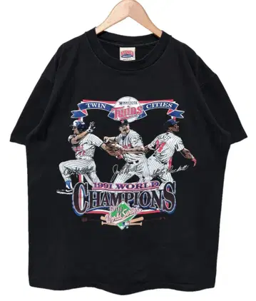 VINTAGE 미네소타 트윈스 MLB USA제 티셔츠 XL