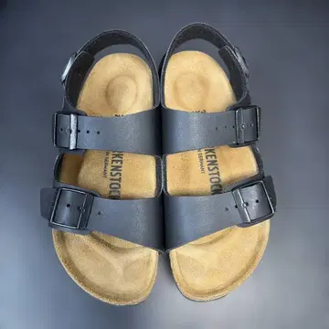 BIRKENSTOCK 샌들 밀라노 블랙 35 새상품급