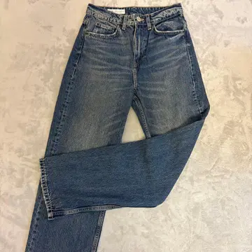 ZARA 스트레이트 데님 블루 EUR36