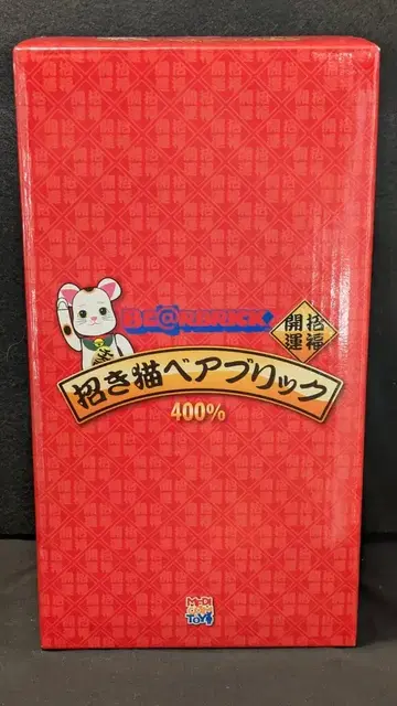 MEDICOMTOY BE@RBRICK 마네키네코 개운초복 400%