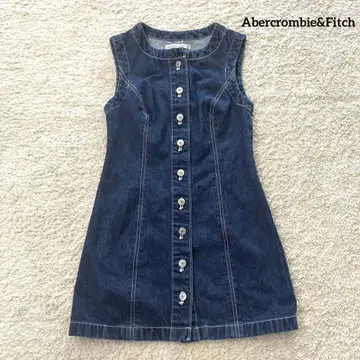 Abercrombie&Fitch 데님 원피스 XXS 150 인디고