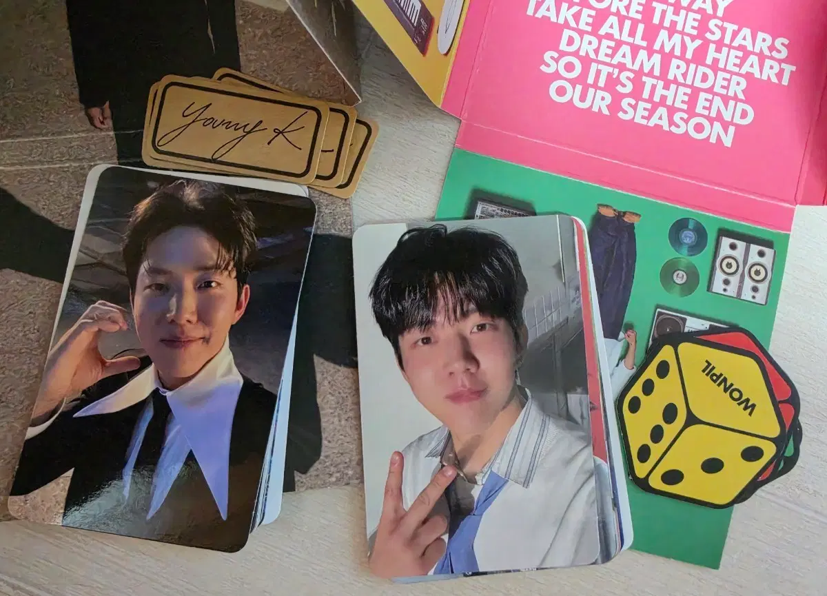 데이식스 네모반 도운 세트 QR 미사용