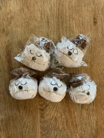 퍼펫 순순 봉제 인형 마스코트 존존 5개