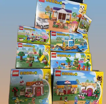 레고 LEGO 동물의 숲 세트 미개봉 새상품 8세트
