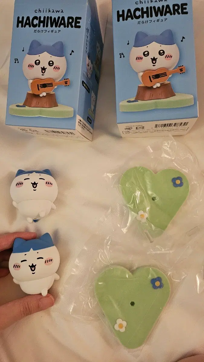 하치와레투성이 피규어 스포츠머리