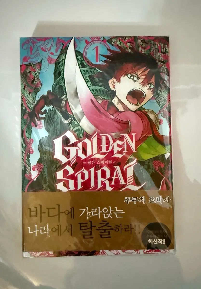 골든 스파이럴 1권 만화책