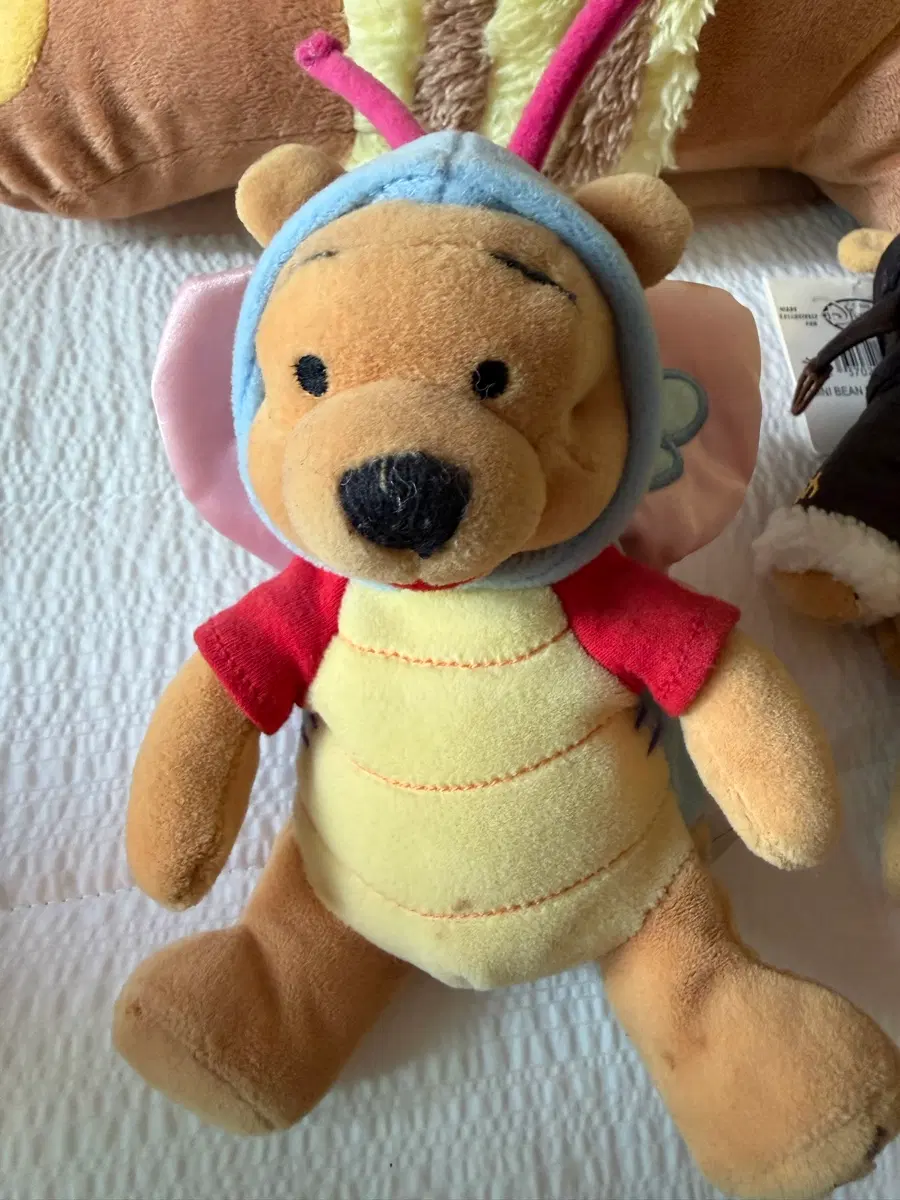 빈티지 푸우 인형 두마리 세트