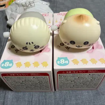 치이카와 (먼작귀) 하이하이 피규어 컬렉션 태엽식 랏코와 밤만쥬