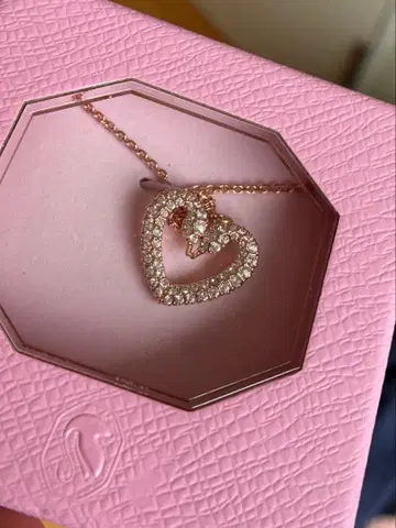 Swarovski 스와로브스키 하트 목걸이