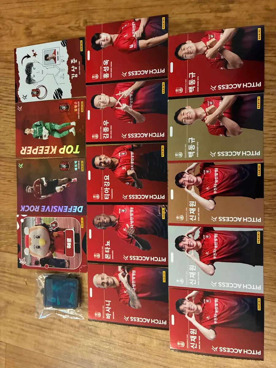 부천Fc 2026 파니니카드(일괄)