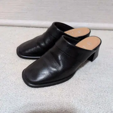 DICI 샌들 뮬 블랙