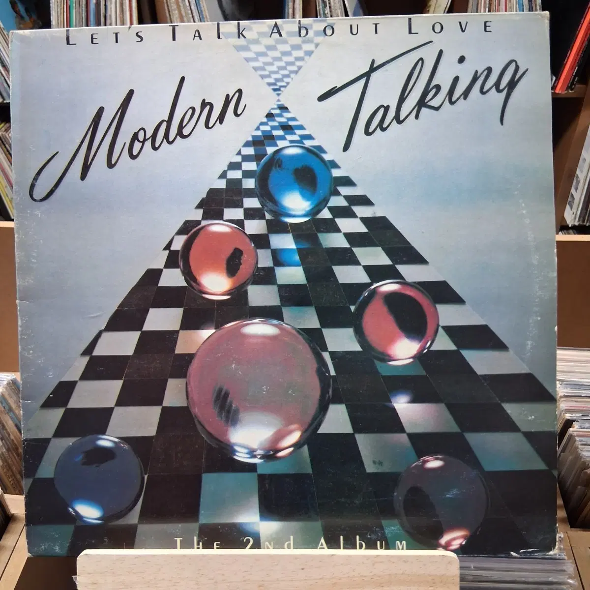 모던 토킹 Let's Talk About Love 2집 LP