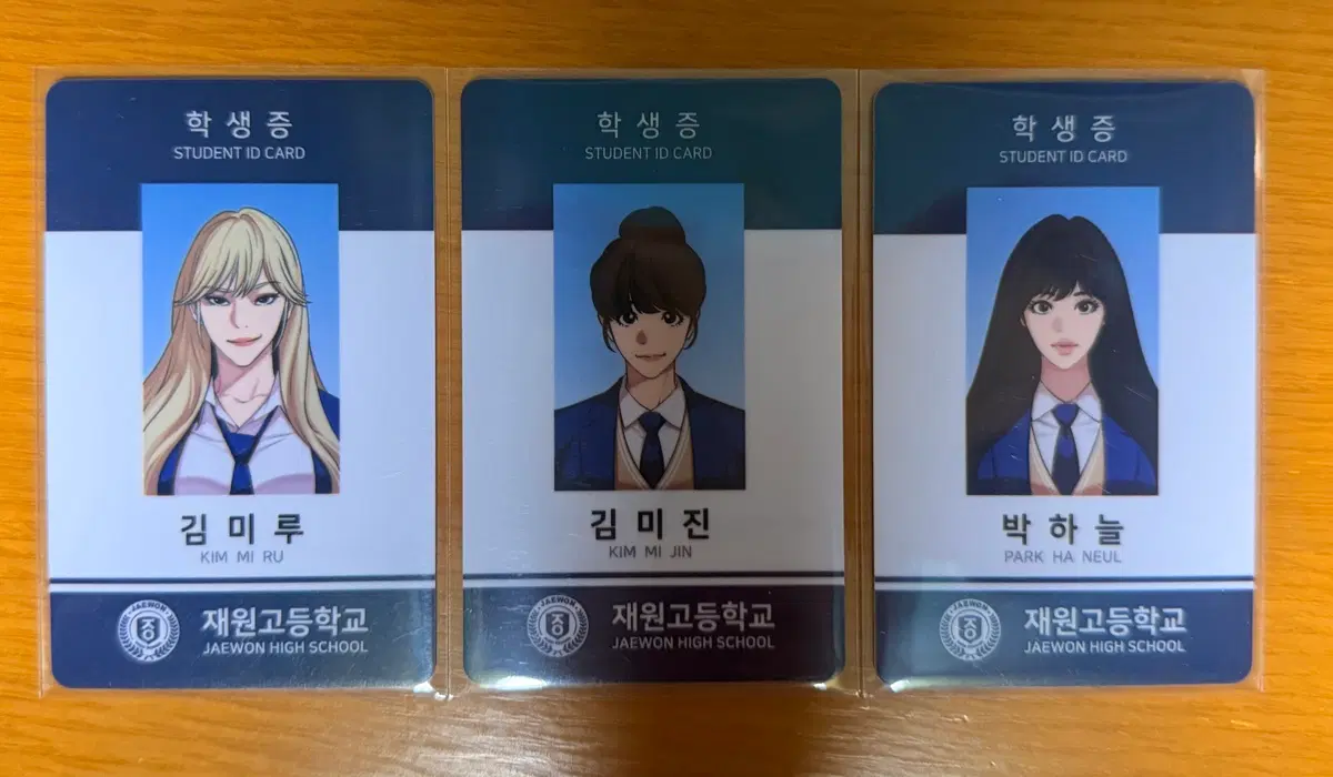 외모지상주의 학생증