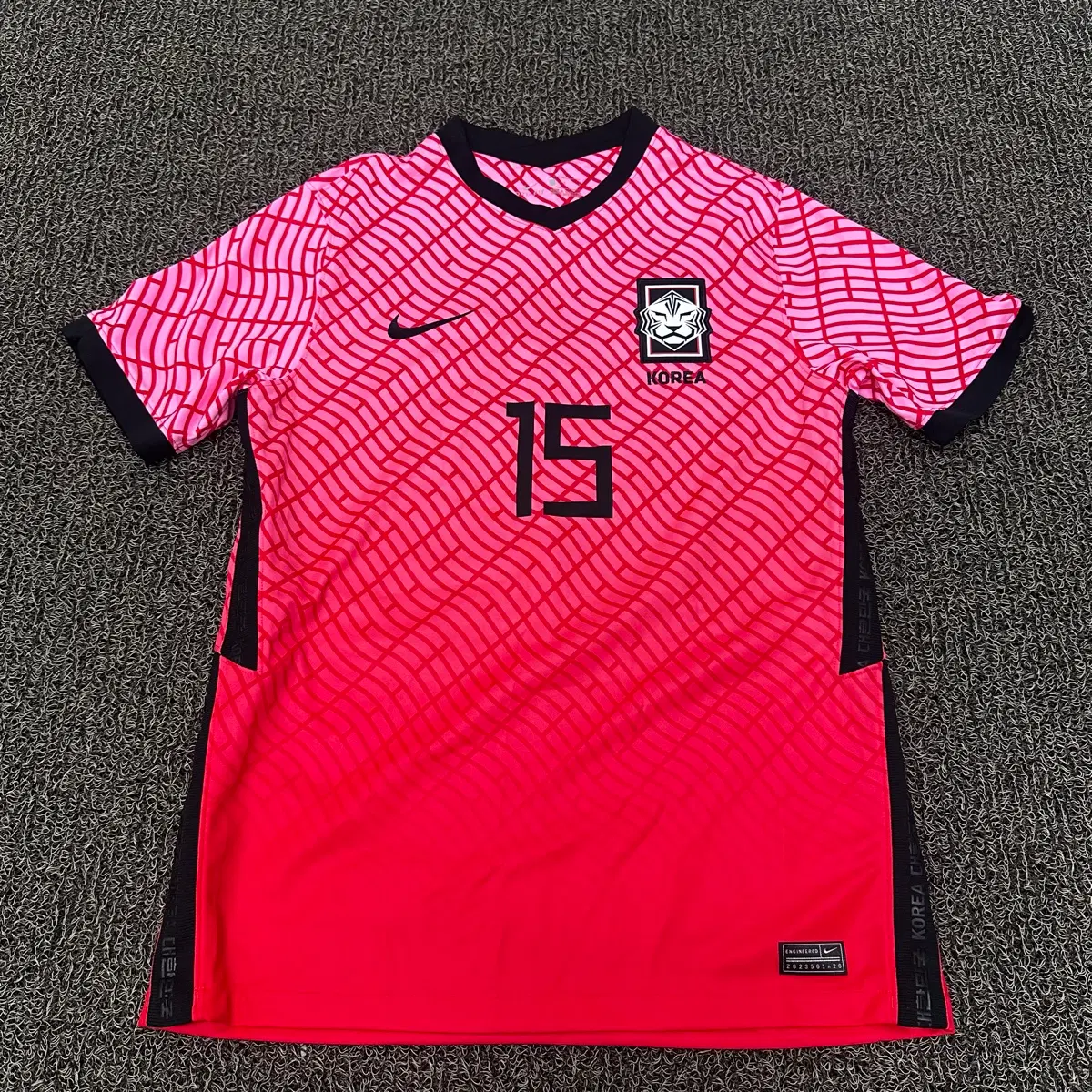 NIKE 나이키 20-22 국가대표 축구 유니폼 반팔 운동복 L
