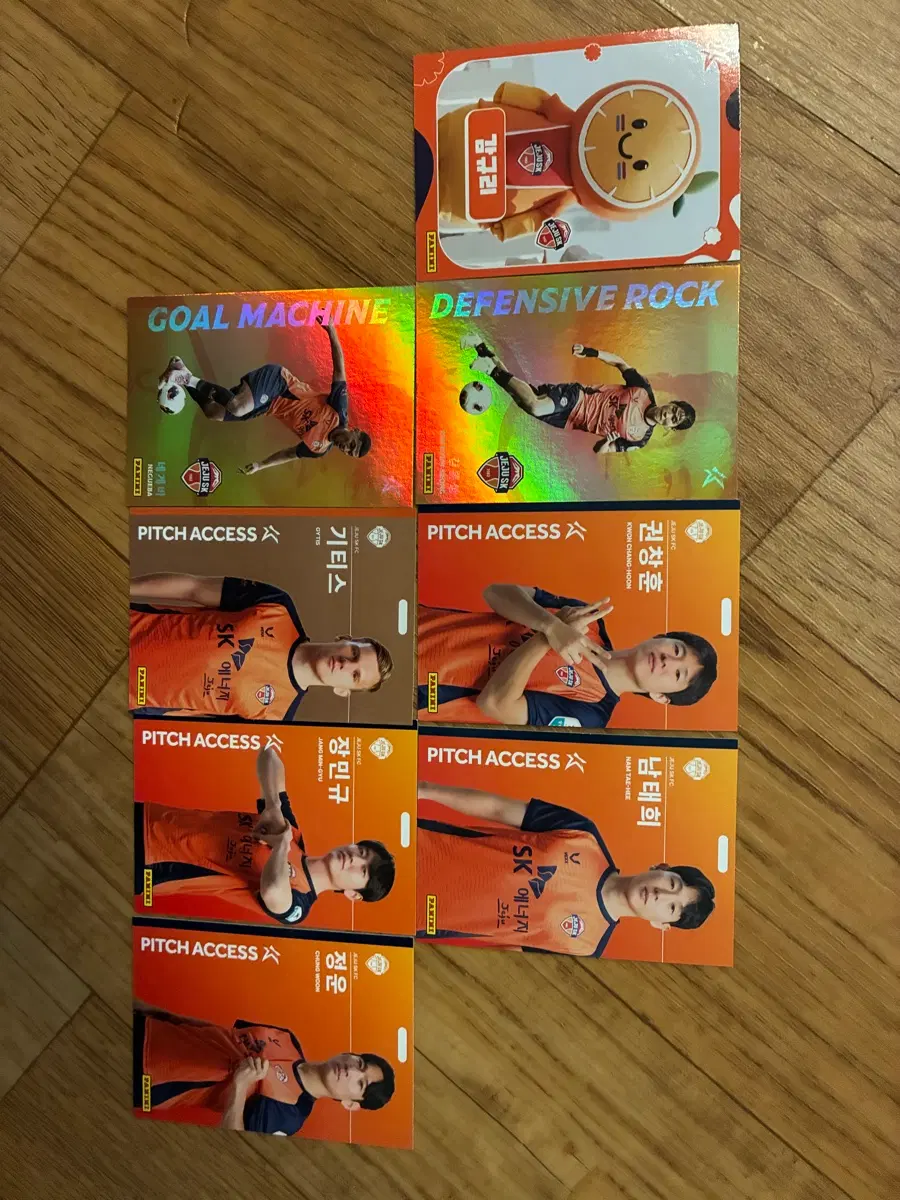 제주 SK FC 2026 파니니카드(일괄)