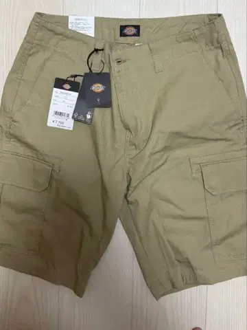 Dickies 카고 숏팬츠 베이지 새상품