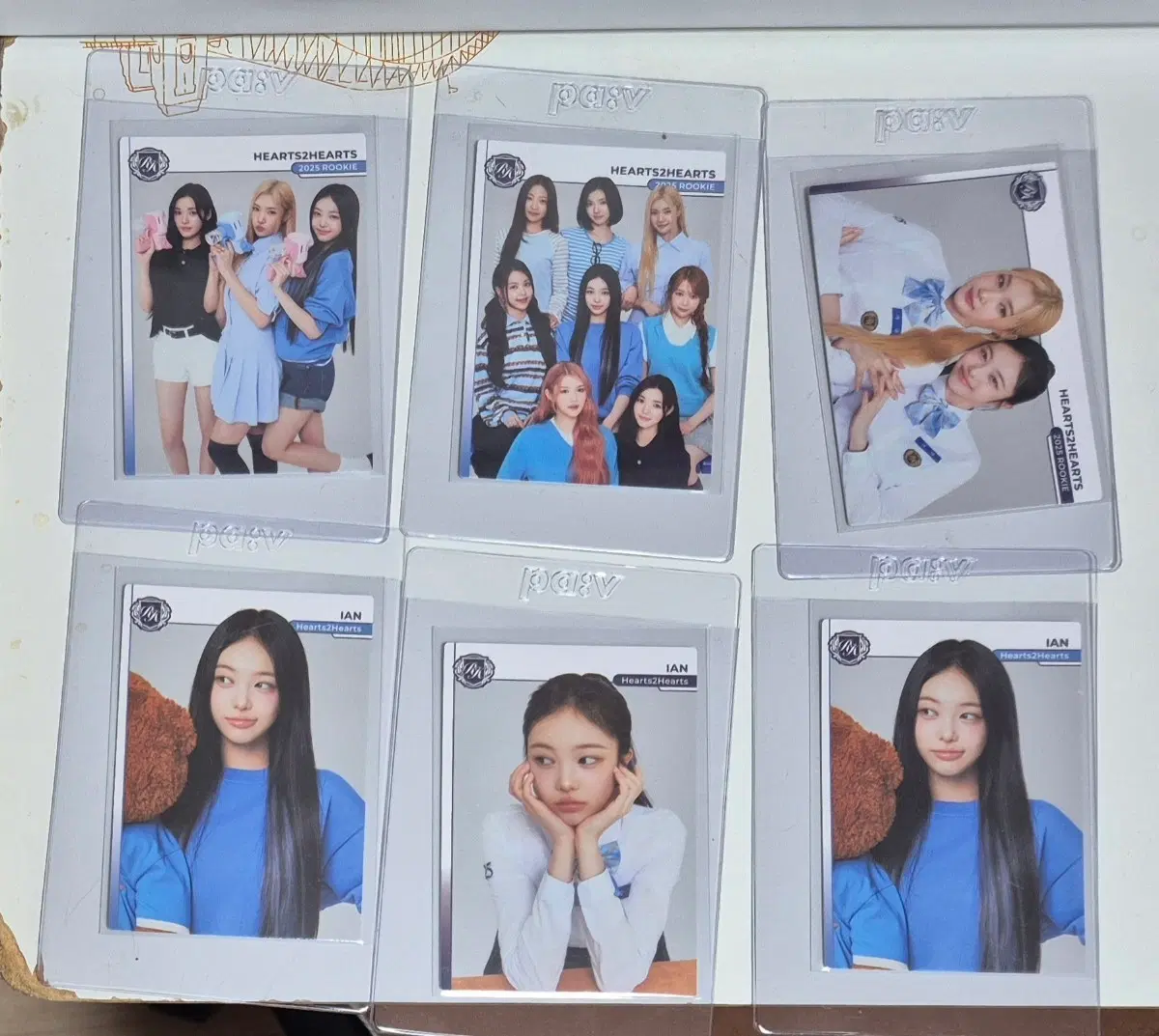 HEARTS2HEARTS 이안 포카 일괄