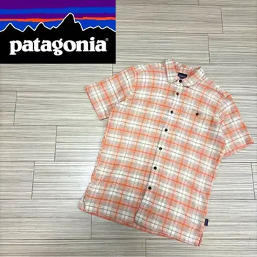 Patagonia 반팔 오가닉 코튼 셔츠 남성용 A/C 셔츠