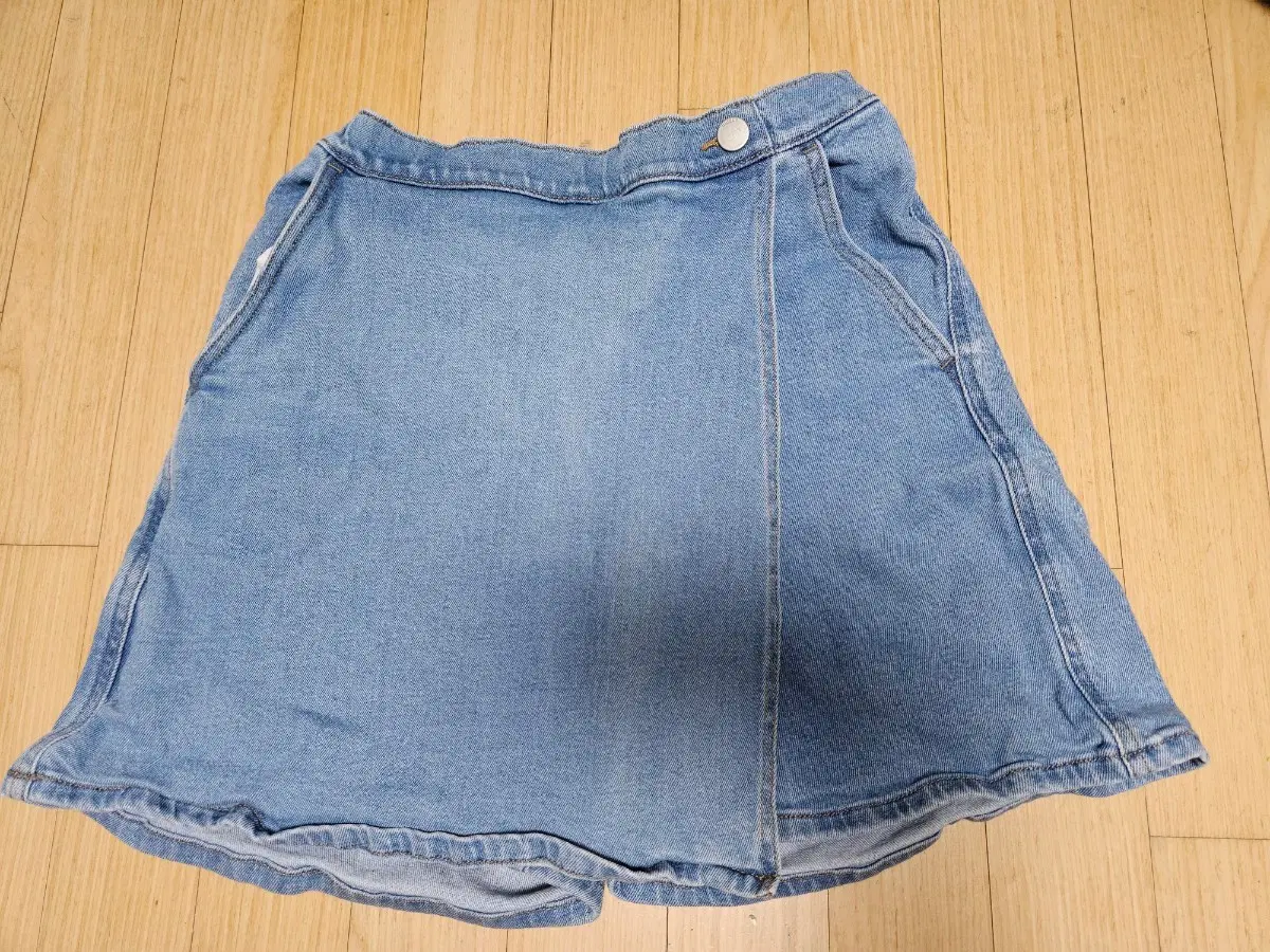 유니클로 키즈 청치마바지(160)