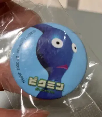 피크민 파랑 피크민 캔뱃지 2002년 닌텐도