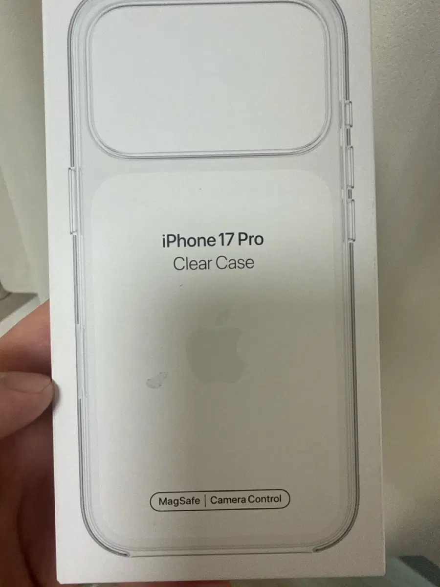 새상품 아이폰 17프로 클리어 케이스 MagSafe