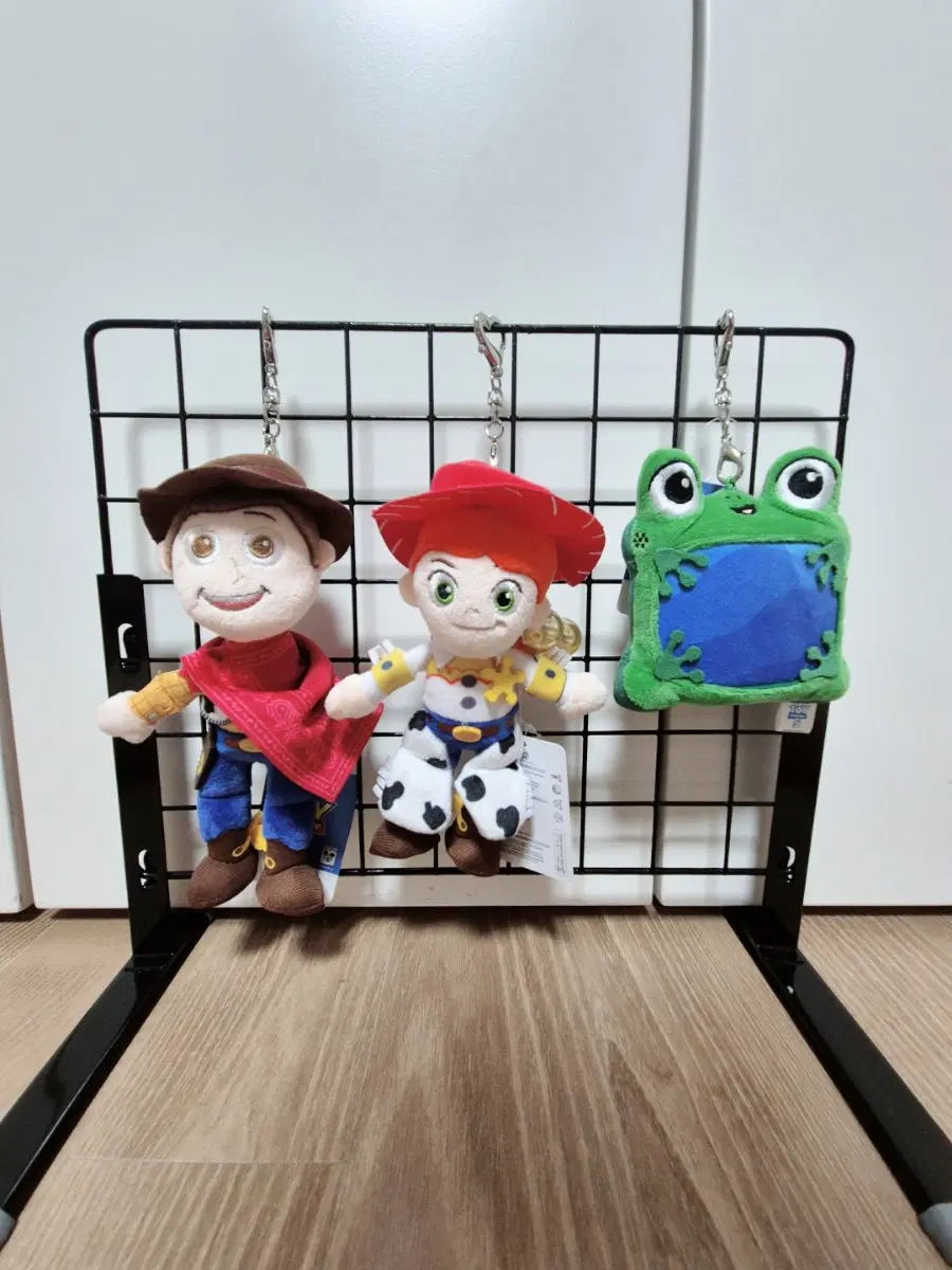 정품)토이스토리5 우디,제시,릴리패드 인형 가방걸이