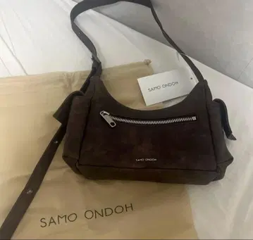 [레어] SAMO ONDOH 브라운 미니 숄더백