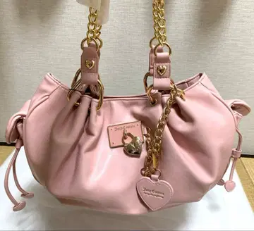 Juicy Couture 사쿠라 핑크 핸드백 참 포함