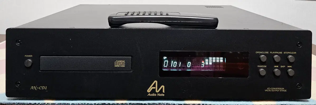 오디오 노트 CD 플래이어 AN-CD1