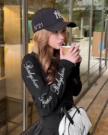 rady Rady짱 슬리브 롱T 블랙 S 사이즈