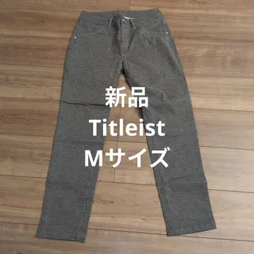 새상품 Titleist 골프 팬츠 M 사이즈 그레이 계열 타이틀리스트