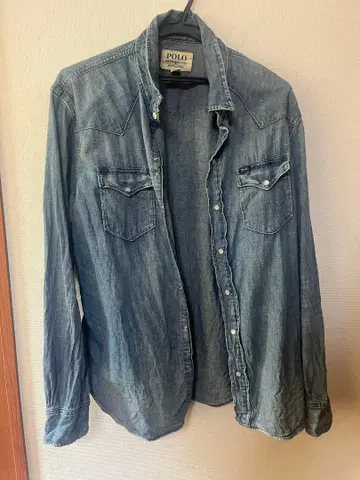 Polo Denim & Supply 데님 웨스턴 셔츠 긴팔
