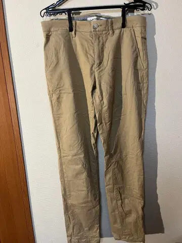 LACOSTE 라코스테 치노 팬츠 슬림핏 베이지