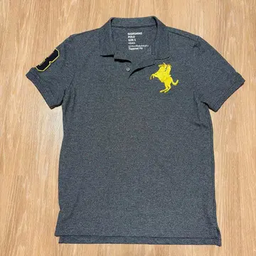 GIORDANO 피케 셔츠 그레이 S 사이즈