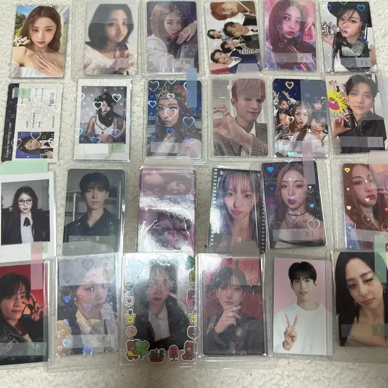 급처)) 르세라핌 세븐틴 포토카드 판매 일괄 개별구매도 가능