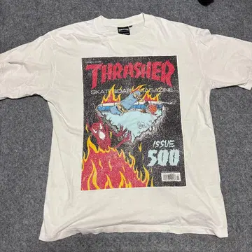THRASHER MAGAZINE ISSUE 500 티셔츠 M