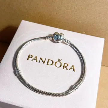 PANDORA 판도라 하트 클래스프 팔찌 사이즈 18cm