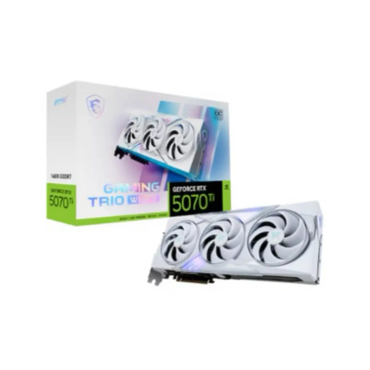 rtx5070ti 게이밍 트리오 화이트 삽니다