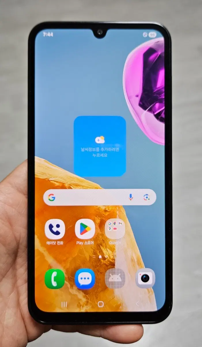 갤럭시 와이드7 블루 128GB A급 싸게 팝니다.
