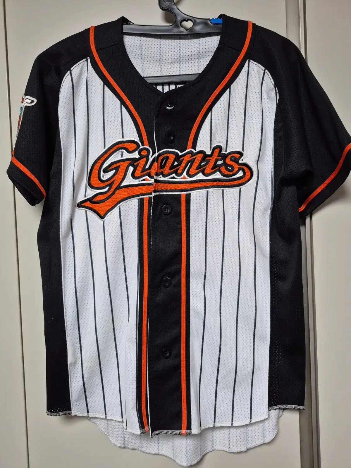 롯데자이언츠 올드 유니폼 85사이즈 강민호 마킹 판매합니다