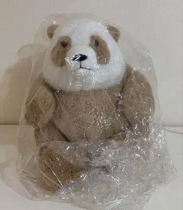 치자 브라운 팬더 봉제 인형 중국 기념품