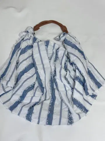 ZARA 스트라이프 토트백
