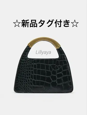 특별 한정 가격 [새상품] 완판템 ZARA 메탈 핸들 시티 백